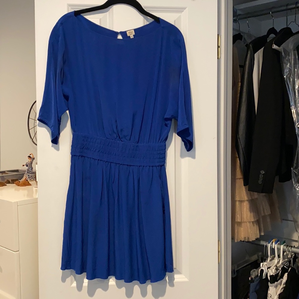 Aritzia blue dress
